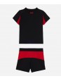 AC Milan Dječji Domaci Dres kompleti 2025-26 Kratak Rukavima (+ kratke hlače)
